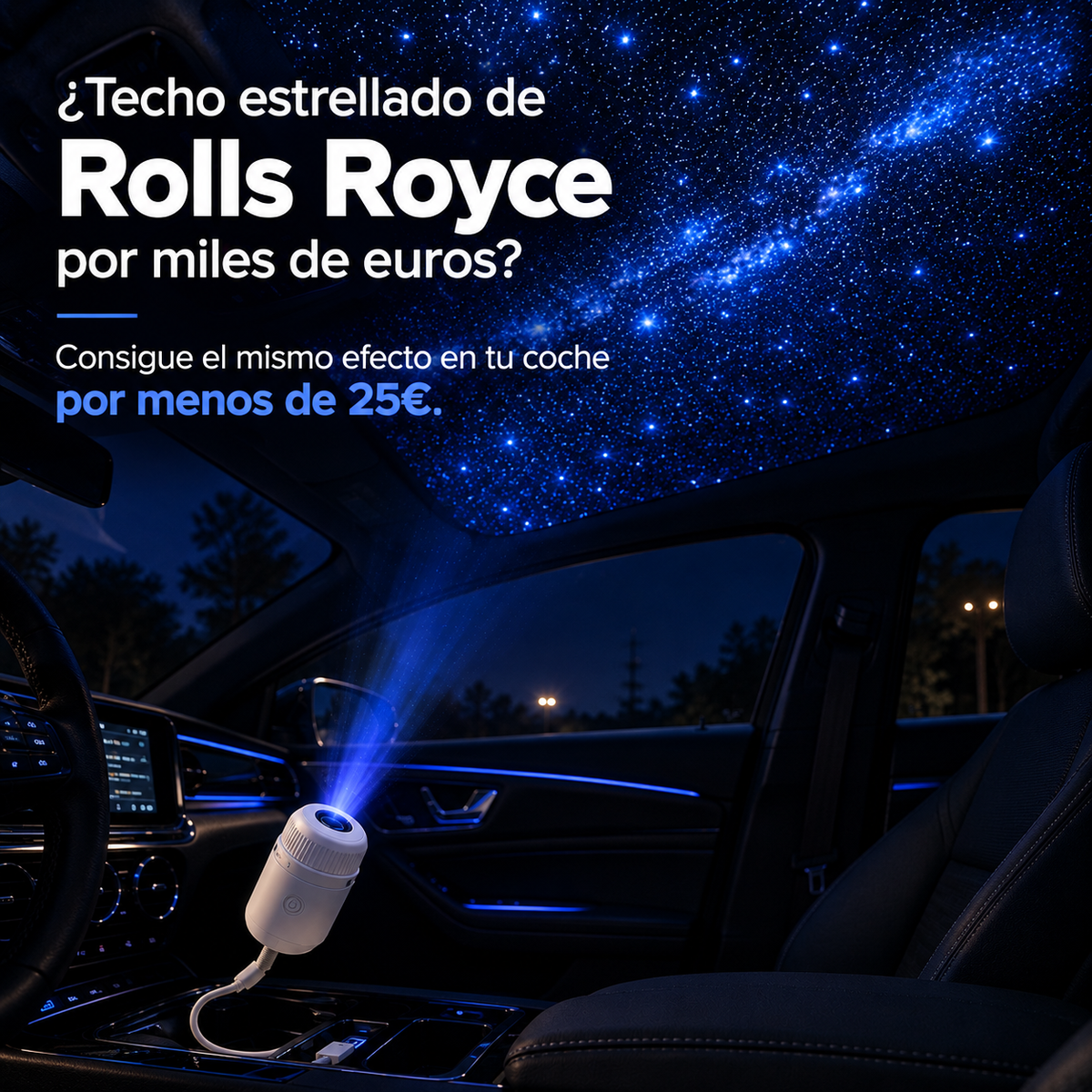 Mini Proyector de Techo Estrellado