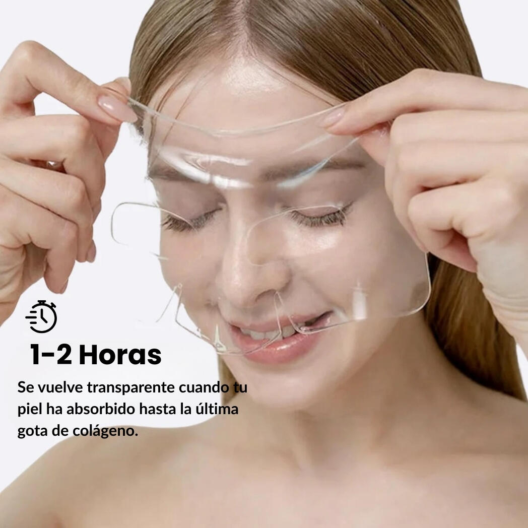 Mascarillas Biocolágeno  Incluye 5 Mascarillas